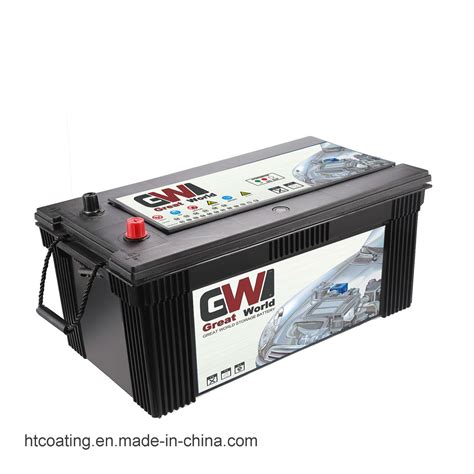 JIS 200ah Mf Battery For Car Starting And UPS China 12V N200mf