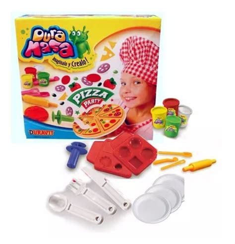 Juego De Masa Duravit Kit Pizza Party Art Planeta Juguete