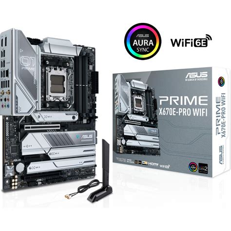 ASUS PRIME X670E PRO WIFI AMD X670 Ranhura AM5 ATX