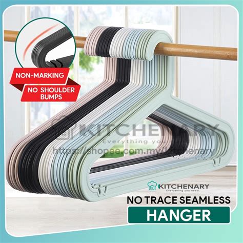 Hanger No Trace Nordic Color Plastic Clothes Hanger Baju Ikea Style