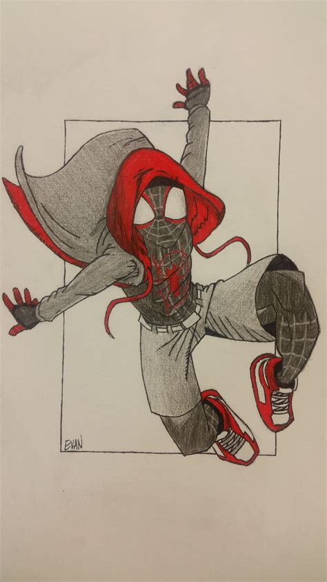 Miles Morales Spider Man Rfanart