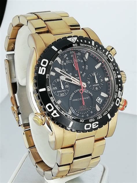 Bulova Precisionist No Reserve Price 98b213 Men 2011 Present