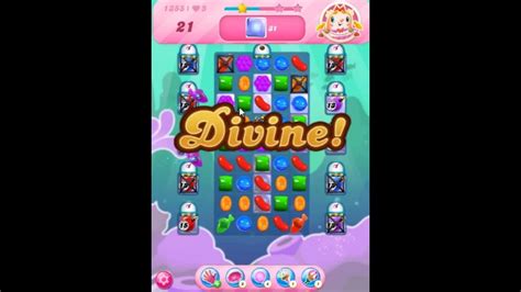 Candy Crush Saga Level 1355 3 Stars 11 Moves Completed Youtube