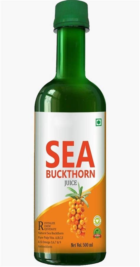 Sea Buckthorn Juice Packaging Size 500 Ml Packaging Type Bottle At