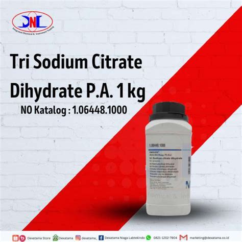 Jual Tri Sodium Citrate Dihydrate P A Dexatama Co Id