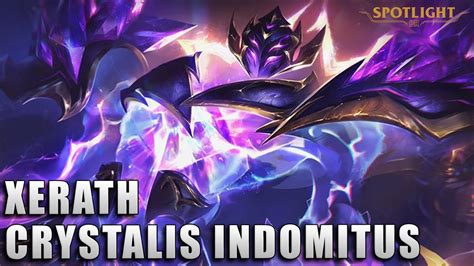 Xerath Crystalis Indomitus Skin Spotlight League Of Legends Youtube