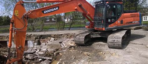 Professional Demolition Contractor Safety Hardcore Crushing
