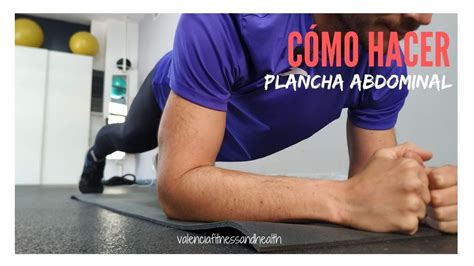 Cómo hacer la PLANCHA ABDOMINAL correctamente Ejercicios