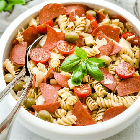 Made With Pepperoni Pasta Salad