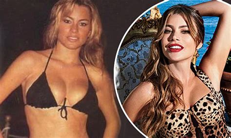 Sofia Vergara 47 Shares Throwback Bikini Snap From 90s Daily Mail