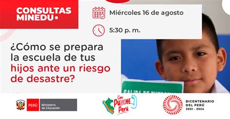 Evento online gratis Cómo se prepara la escuela de tus hijos ante un