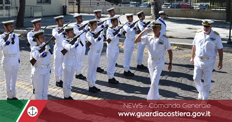 Il Comandante Generale Del Corpo Delle Capitanerie Di Porto In Visita