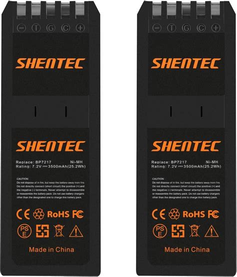 Amazon Shentec Pack V Ah Ni Mh Bp Replacement Battery