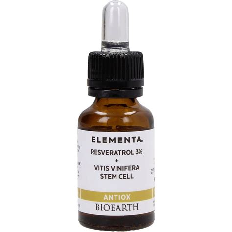 Bioearth Elementa Antiox Resveratrol Vitis Vinifera Stem Cell