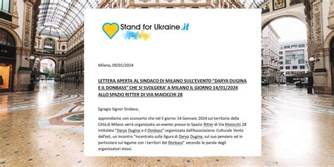 Lettera Aperta Al Sindaco Di Milano In Riferimento All Evento Su Darya