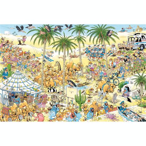 The Oasis Piece Jigsaw Puzzle Spilsbury