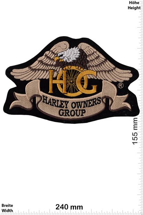 Harley Owners Group Patches