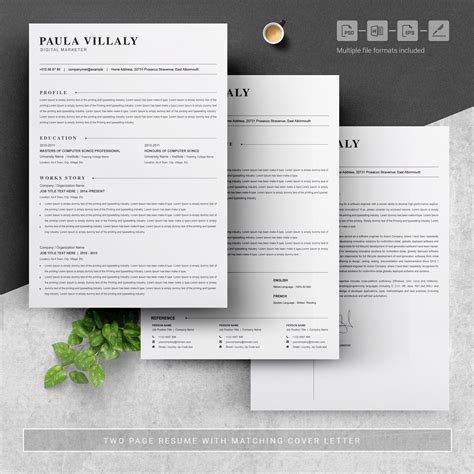 Paula Resume Template