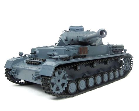 RC Tank "Panzer IV F2" 1:16 Heng Long Smoke, Sound, Shot, 2,4 Ghz V7.0