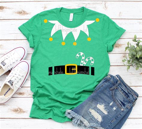 Elf Svg Funny Christmas Shirt Svg Santa Svg Costume Svg Etsy