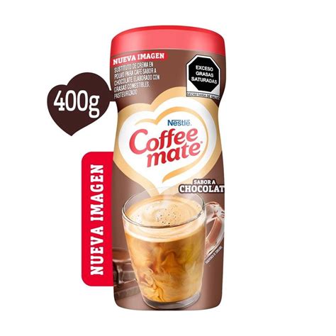 Sustituto de crema para café Coffee Mate en polvo sabor a chocolate 400