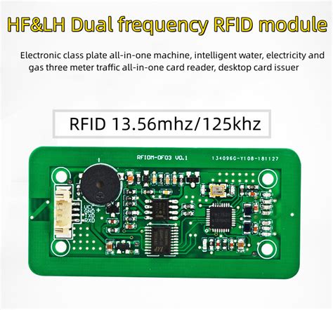 Rfid Dual Frequency Read Write Module Nfc Ic Smart Card Reader