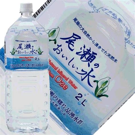 天然水 尾瀬のおいしい水 2l×6本 非加熱 ミネラルウォーター ニチネン 送料込み 2024 101211 ハイマート 通販