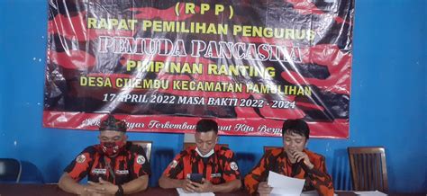 Ormas Pp Ranting Cilembu Pac Pamulihan Gelar Rpp Masa Bakti