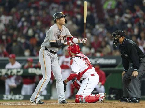 日職》終於！超低迷的坂本勇人代打選保送 本季首度踏上壘包 自由體育