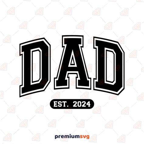 Dad Established Svg Father S Day Svg Premiumsvg