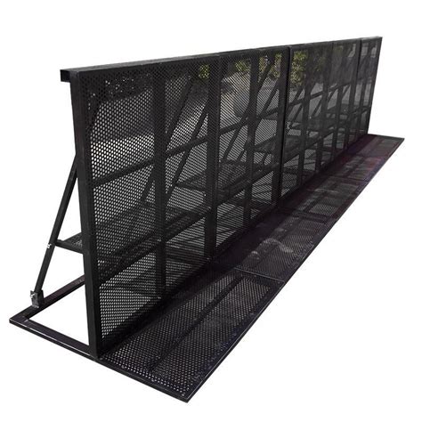 Dragonstage Galvanized Steel Aluminum Mobile Foldable Safety Pedestrian