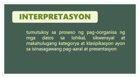 KABANATA 4 PAGLALAHAD AT PAGSUSURI NG DATOS Pptx