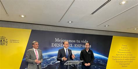 Miguel Belló La actividad del primer año de la Agencia Espacial