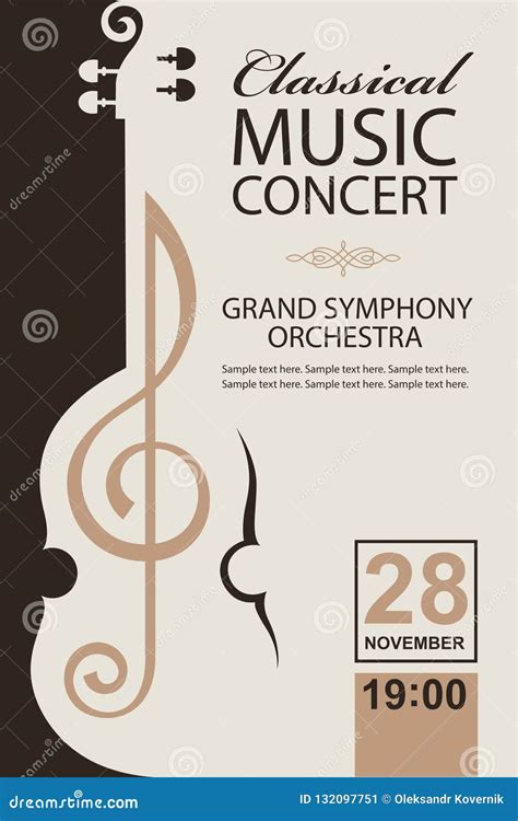 Classical Music Concert Posters