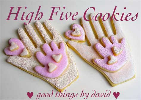 Good Things By David High Five Cookies