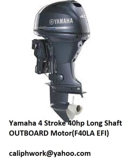 Yamaha Stroke Hp Long Shaft Outboard Motor F La Efi Id