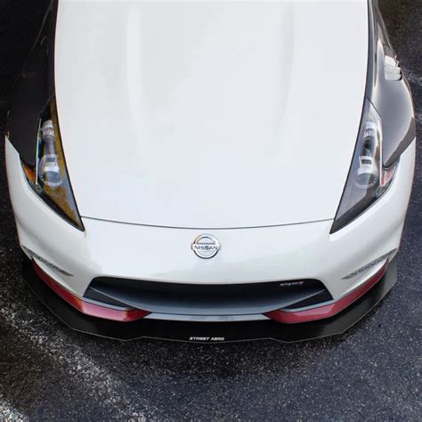 Street Aero 2015 2020 Nissan 370z Nismo Front Splitter Socal Z