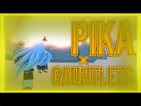 Gpo Pika Knight Gauntlets Is Just Amazing Youtube