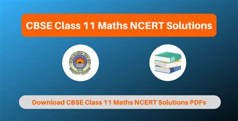 Cbse Class 11 Maths Ncert Solutions 2022 Chapter Wise Pdf