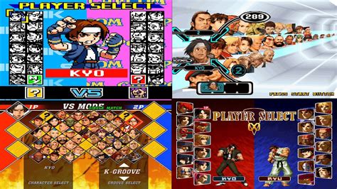 Capcom Vs SNK SNK Vs Capcom Evolution Of Select Screen Final