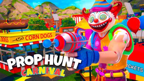 Carnival Prop Hunt Fortnite Creative Youtube