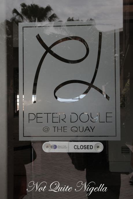 Peter Doyle The Quay Circular Quay Not Quite Nigella