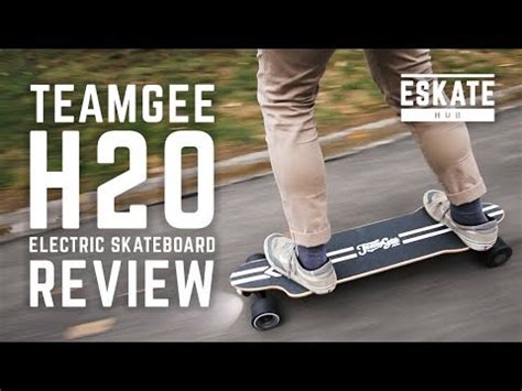 Teamgee H20 Electric Skateboard Review