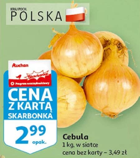 Cebula Taniej Promocja Auchan Hipermarket Ding Pl