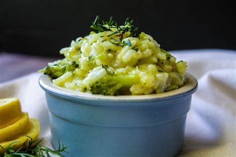 Instant Pot Creamy Broccoli Risotto With Lemon Bad To The Bowl