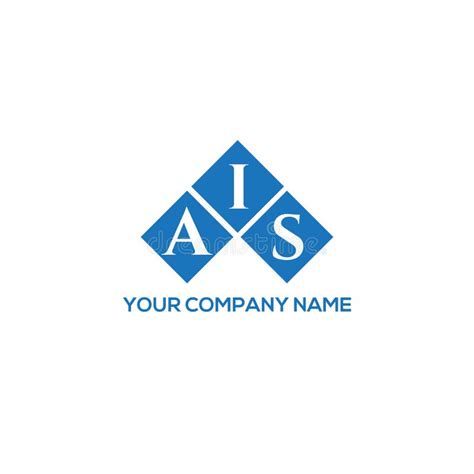 Ais Letter Logo Design On White Background Ais Creative Initials