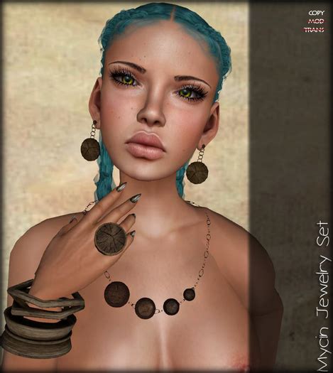 Second Life Marketplace [fetch] Mycin Jewelry Set