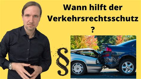 Wann Hilft Der Verkehrsrechtsschutz Youtube