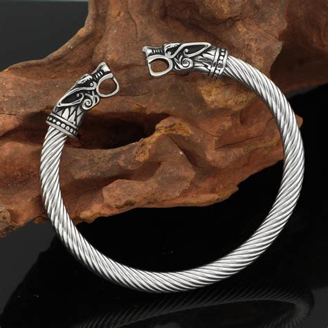 Nordic Viking Norse Dragon Scandinavian Bracelet M Vicedeal