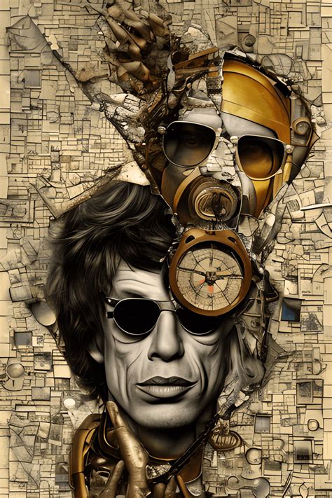 Steampunk Mick Jagger Creative Fabrica